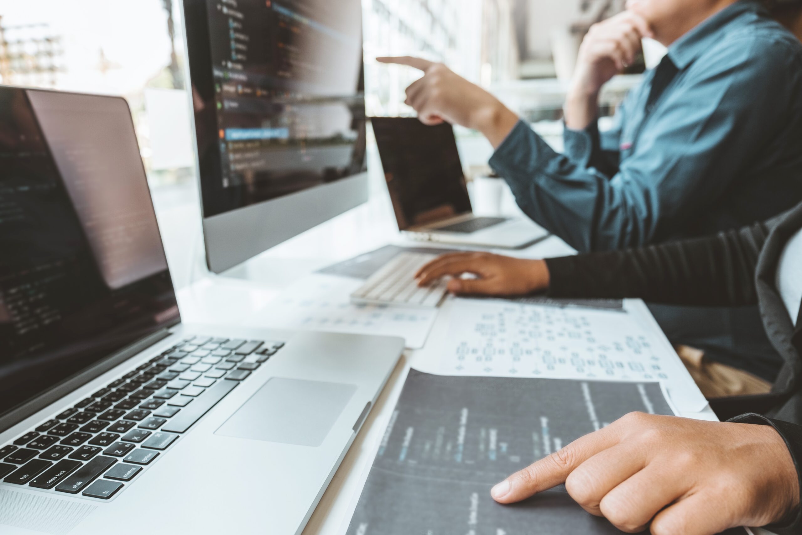 Developing programmer Team Development Website design and coding